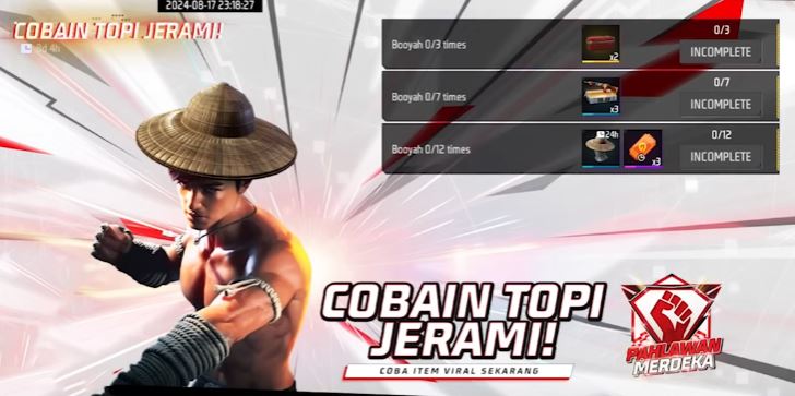 Cara Mendapatkan Topi Jerami Ff