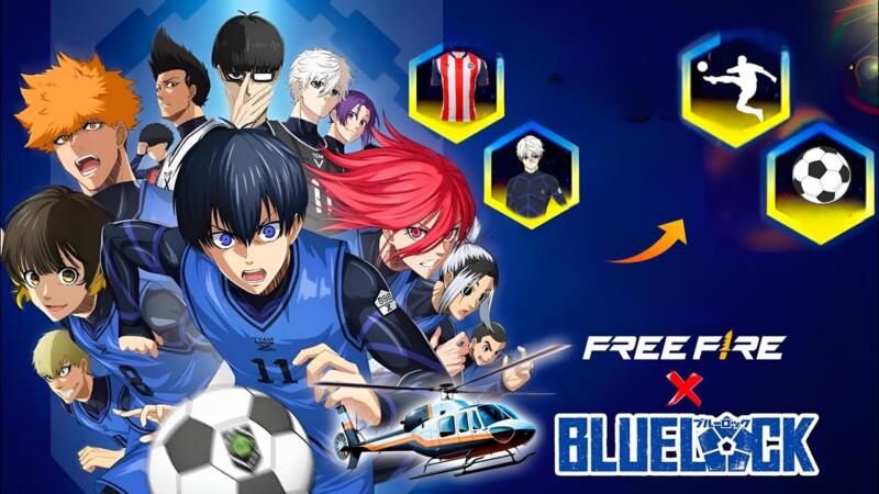 Free Fire Kolaborasi Dengan Blue Lock
