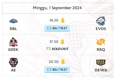 Jadwal MPL ID Season 14 Week 4