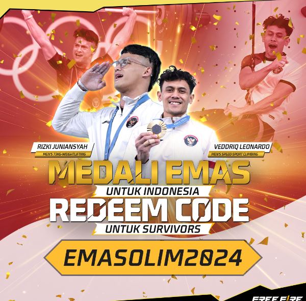 Kode Redeem Ff Spesial Olimpiade 2024