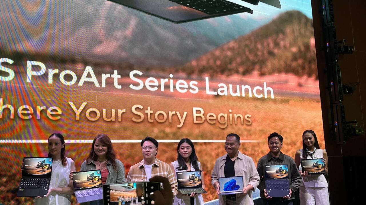ASUS Perkenalkan Dua Laptop AI: ProArt PX13 dan ProArt PZ13