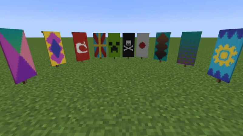 Cara Membuat Banner Di Minecraft, Dekoratif Paling Serbaguna