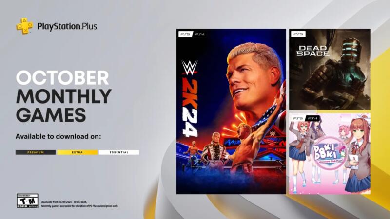 Daftar PlayStation Plus Essential Oktober 2024