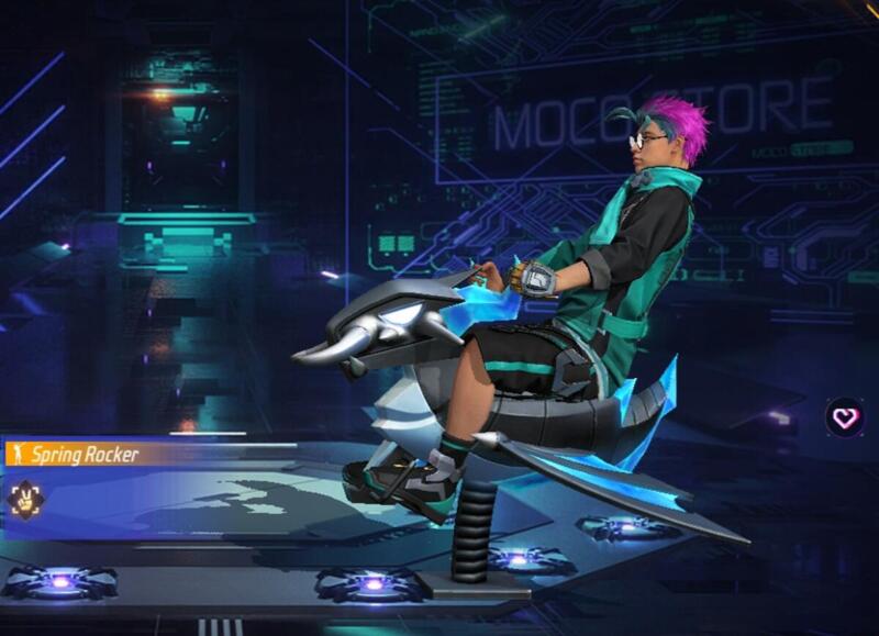 Free Fire Emote Spring Rocker | Garena