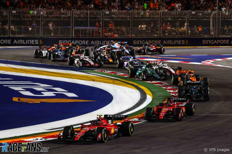 Link live streaming F1 GP Singapura 2024 | RaceFans.net