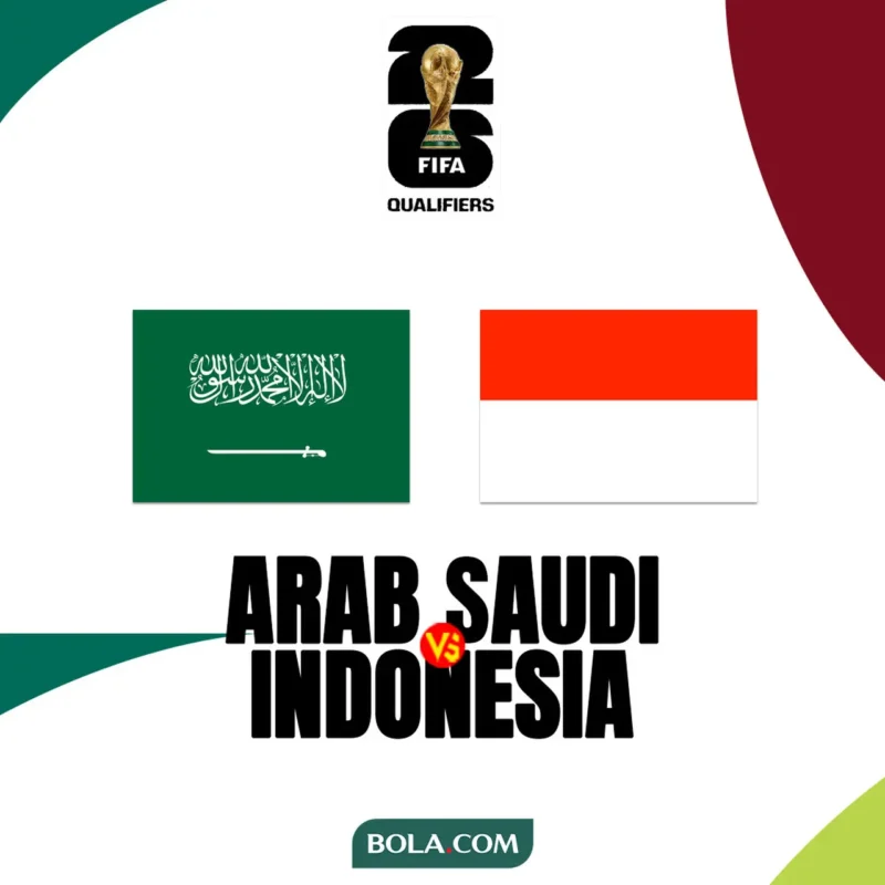 Link Live Streaming Indonesia vs Arab Saudi | Bola.com