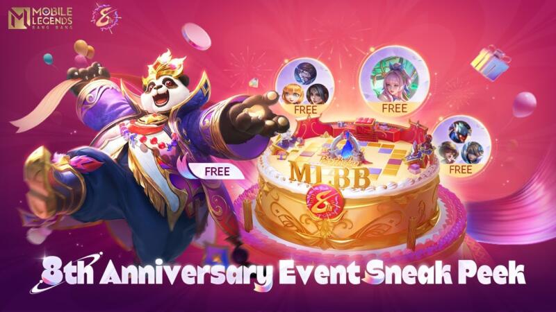 Mlbb 8th Anniversary Hadirkan Hero Baru Dan Bagi Bagi Skin Gratis!