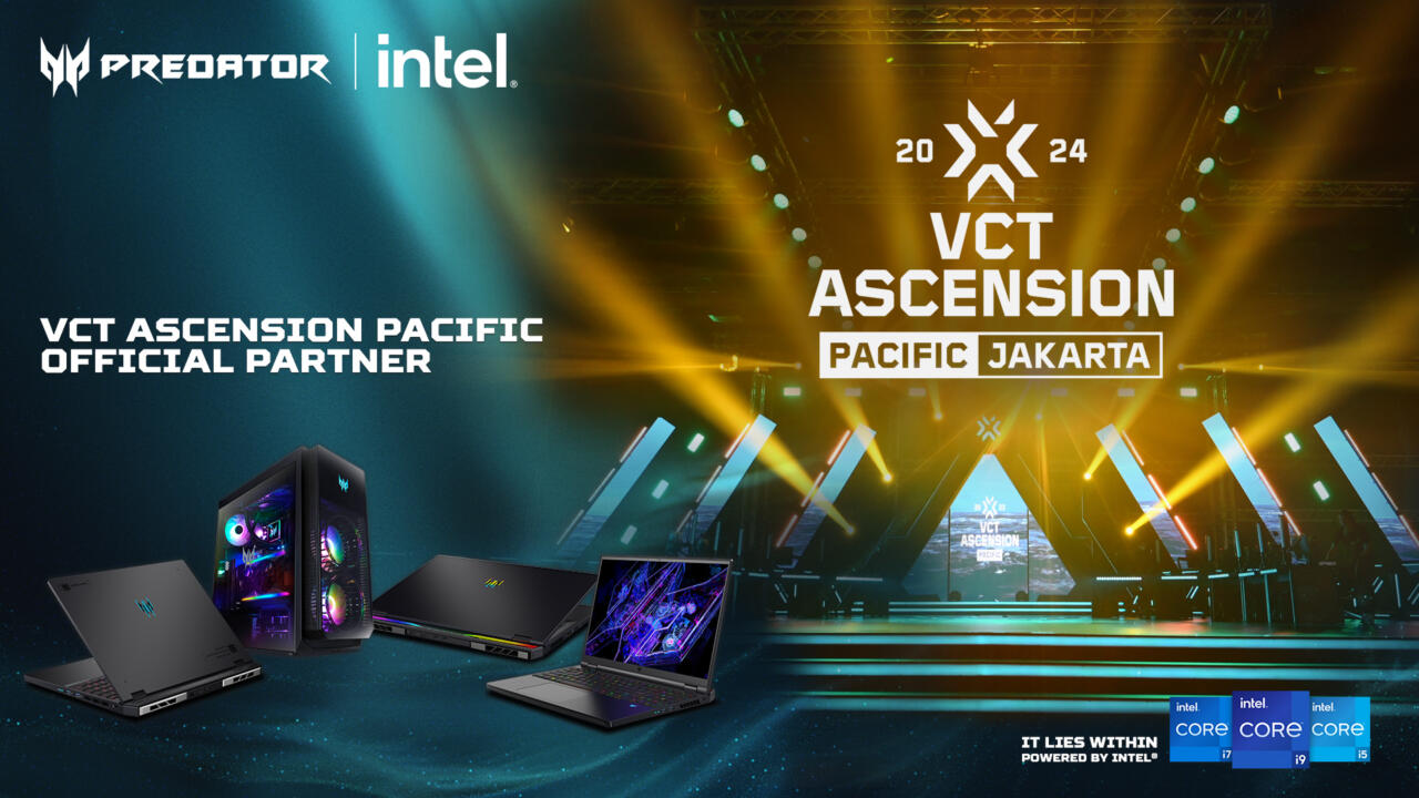 Acer dan Predator Gaming Menjadi Official Partner VCT Ascension Pacific