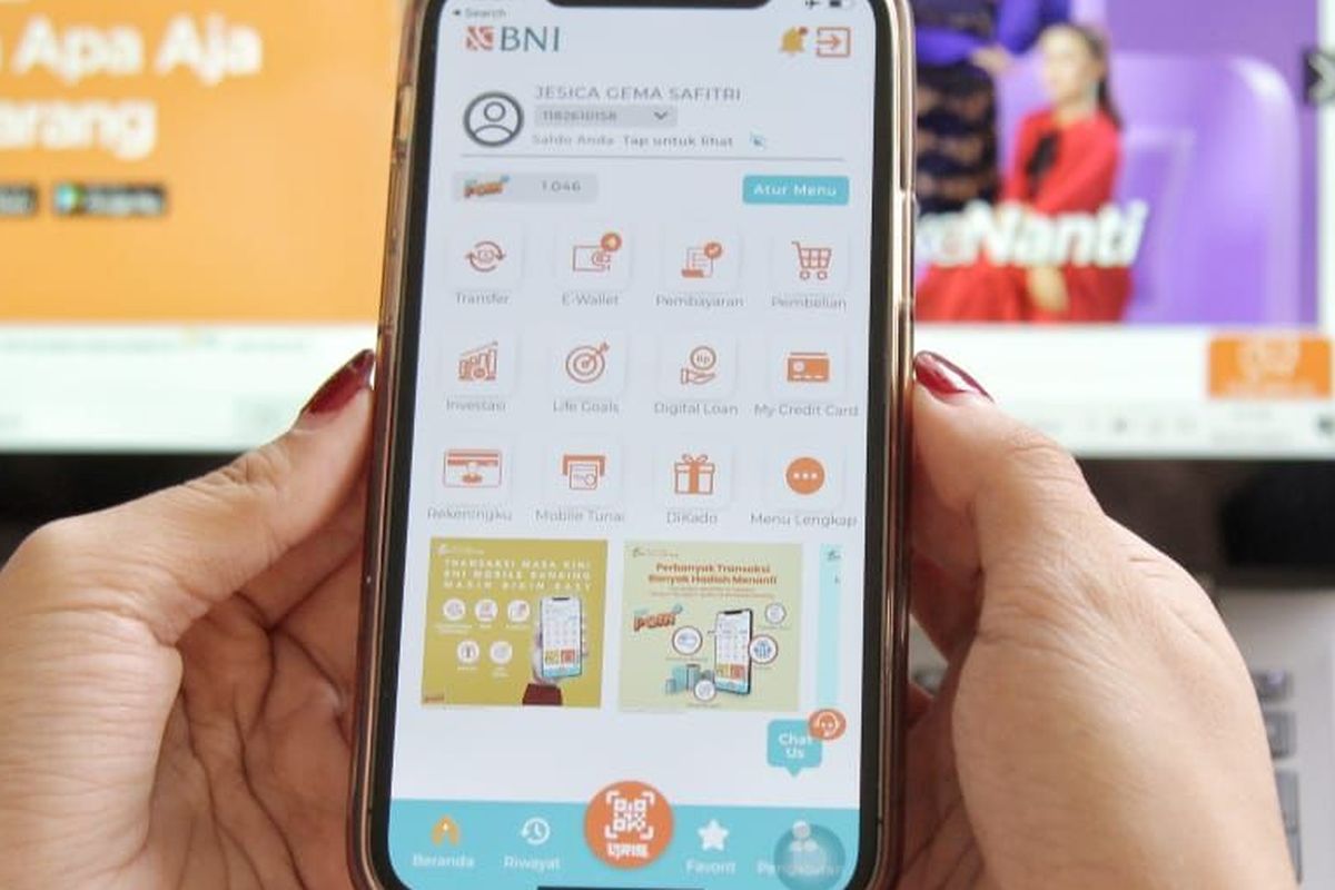 Cara Ambil Uang Di Atm Bni Tanpa Kartu 1