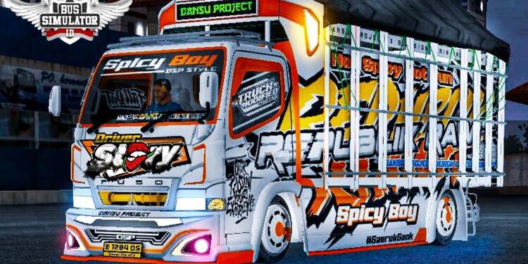 Download Mod Bussid Truck Canter Full Variasi