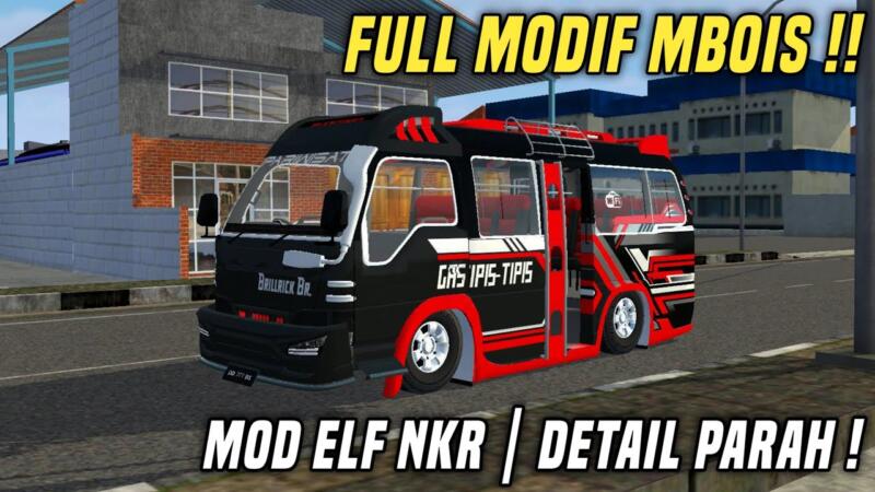 Mod Bussid Elf 1