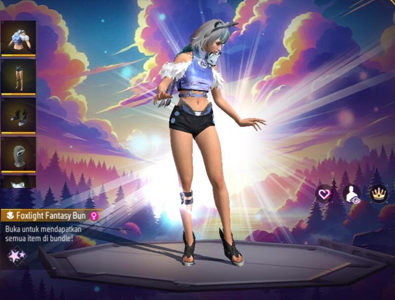 Bundle Free Fire Foxlight Fantasy | Garena