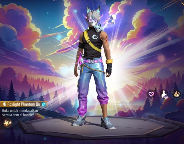 Bundle Free Fire Foxlight Phantom Resmi Rilis, Begini Cara Mendapatkannya Di Luck Royale 3 Bundle Free Fire Foxlight Phantom Resmi Rilis, Begini Cara Mendapatkannya Di Luck Royale