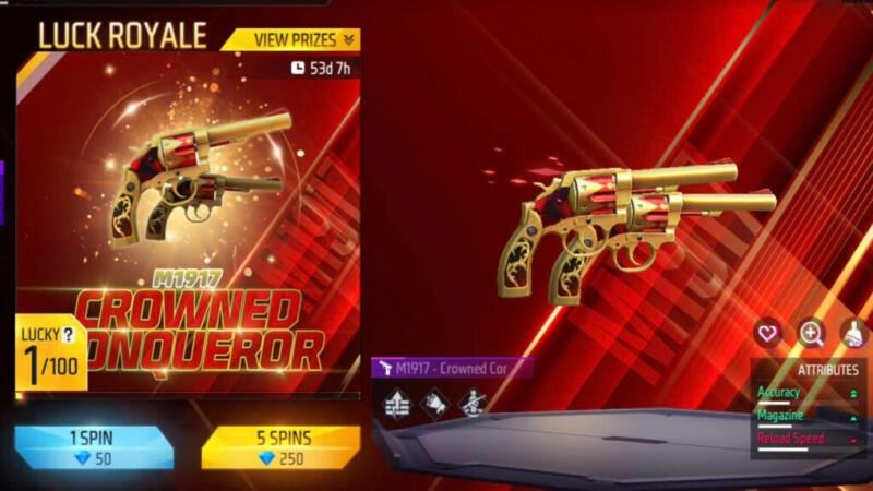 Cara Dapat Skin M1917 Emas
