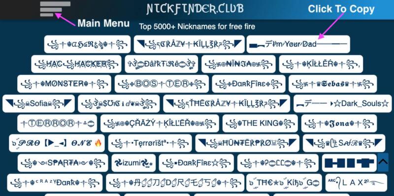 Cara Membuat Nama Ff Pakai Nicknamefinder