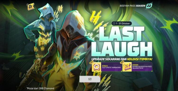 Event FF 2024 BP Card S22 Last Laugh | Garena