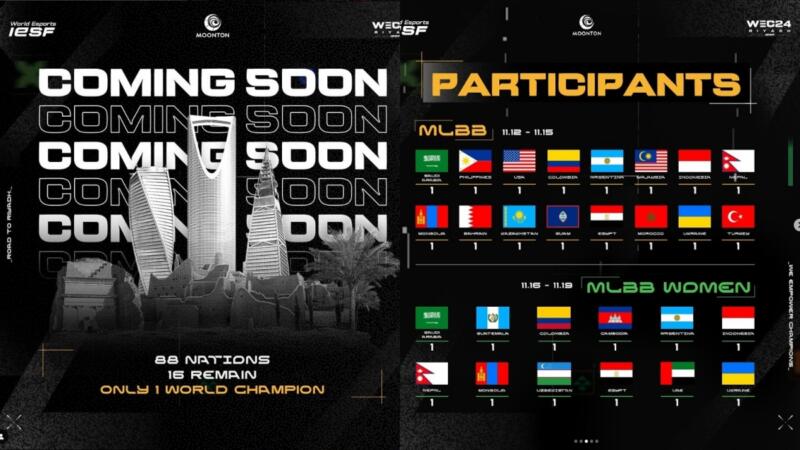 Jadwal IESF World Esports Championship 2024 MLBB