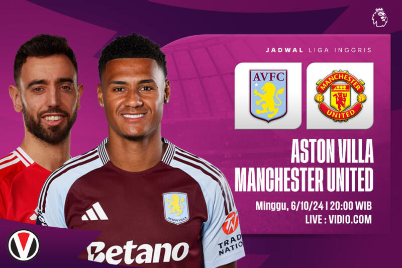 Link live streaming Aston Villa vs Man United | Vivagoal