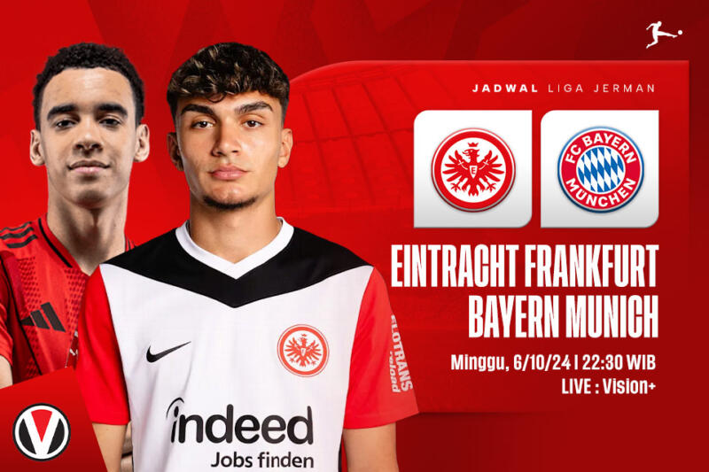Link live streaming Eintracht Frankfurt vs Bayern | Vivagoal.com