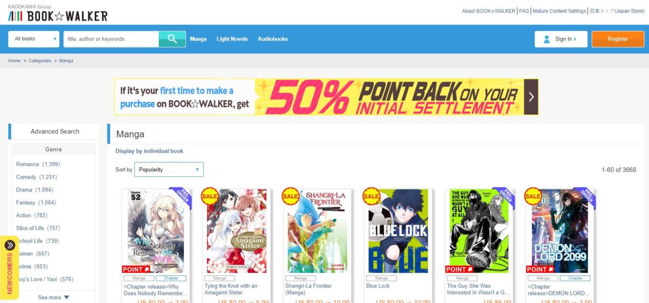 Situs Baca Komik Online Legal Banyak Yang Gratis Dafunda