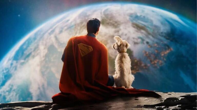 James Gunn Shares First Look at Superman and Krypto