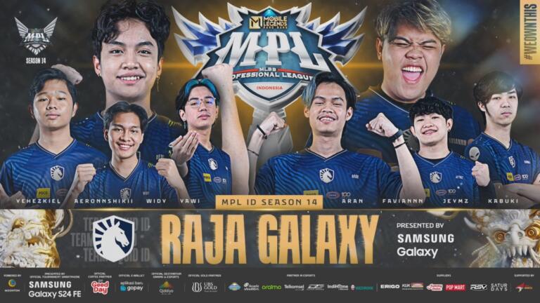 Team Liquid ID Juara MPL ID S14, Sang Kuda Hitam Menjadi Raja Galaxy Baru