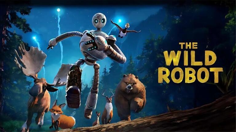Sinopsis The Wild Robot, Animasi Sci-fi Robot dan Hewan Liar