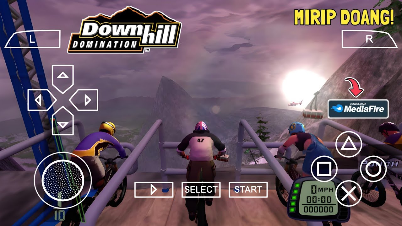 Cara Install Downhill PPSSPP ISO Ukuran Kecil dengan Mudah