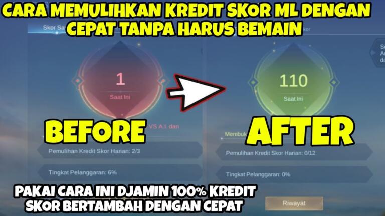 5 Cara Menambah Kredit Skor ML, Efektif dan Cepat!