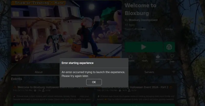 Cara Mengatasi Roblox Error Starting Experience