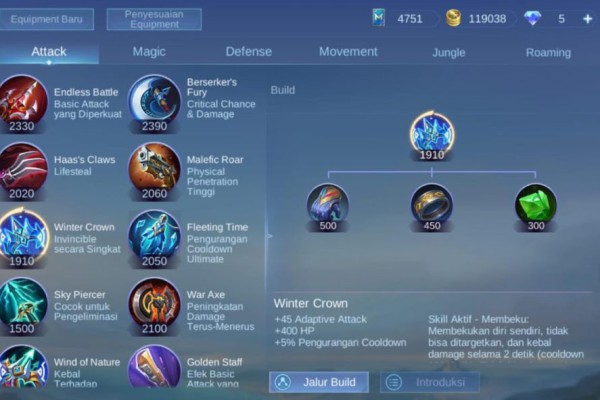 Item Counter Saber Roam