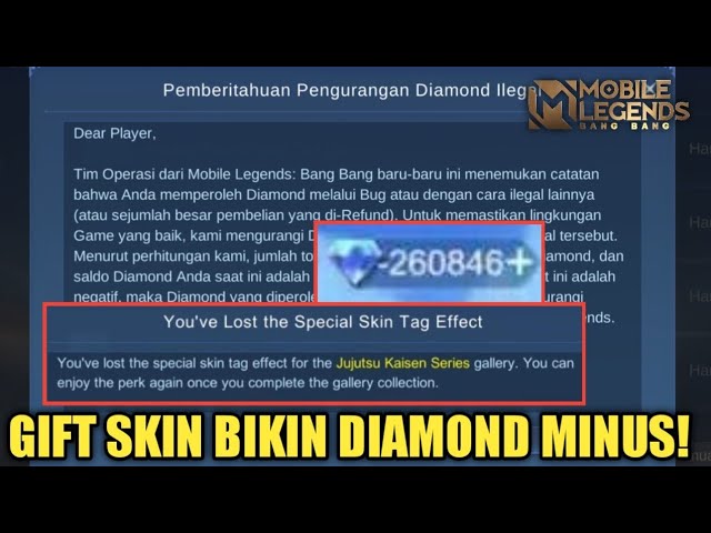 Kenapa Diamond Ml Minus 1