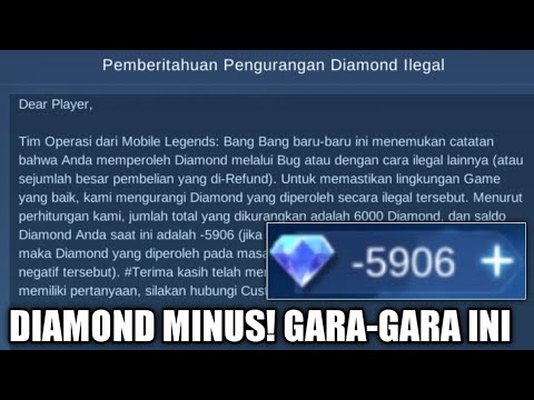 Kenapa Diamond Ml Minus