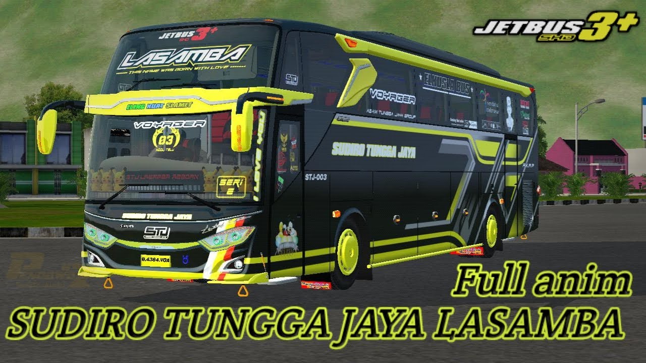 Download Livery BUSSID Sudiro Tungga Jaya Lasamba Keren & Jernih!