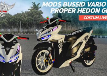 Mod Bussid Motor Vario