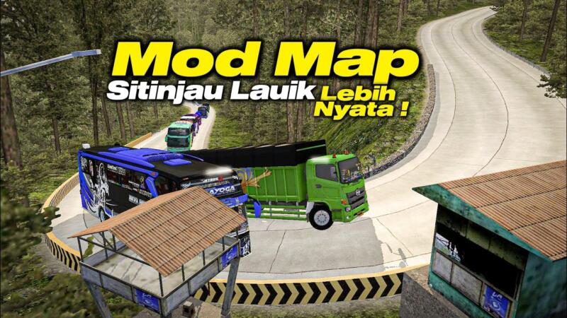 Mod Map Bussid Sitinjau Lauik