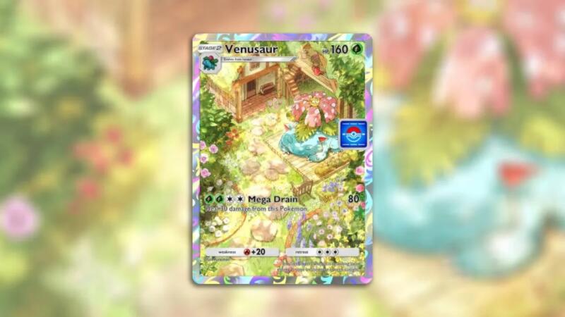 Cara Dapat Kartu Venusaur Full Art Di Event Pokémon Tcg Pocket