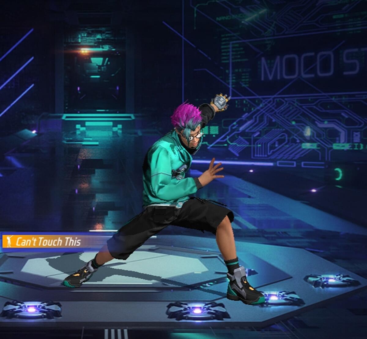 Free Fire Emote Cant Touch This | Garena