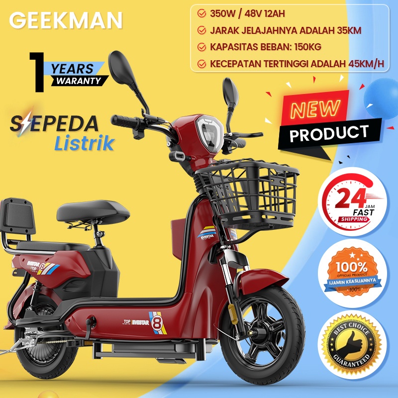 Geekman Sepeda Listrik