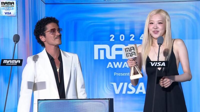 MAMA 2024 Rose Bruno Mars | Mnet