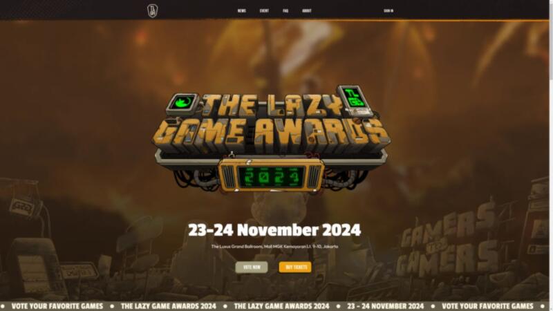 Pemenang The Lazy Game Awards 2024