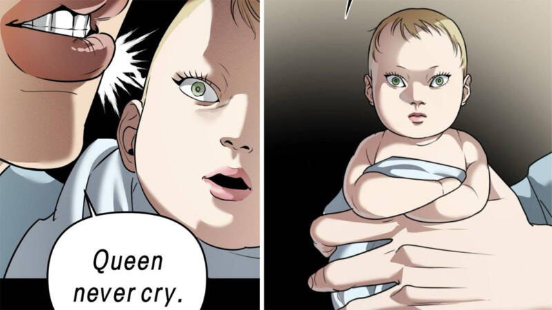 Penjelasan Meme Queen Never Cry, Potongan Panel Yang Viral