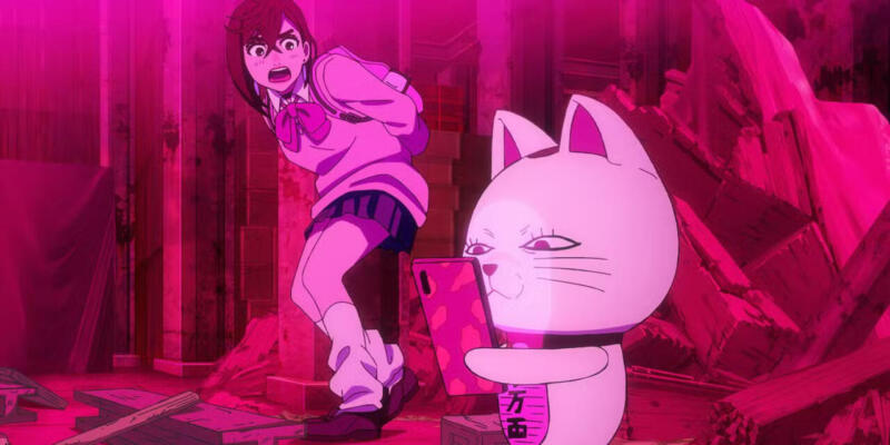 Momo And Turbo Granny In Dandadan Episode 6
