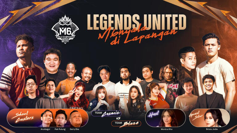 Event Bertajuk “Legends United: M6nyala di Lapangan” Sukses Digelar oleh MLBB