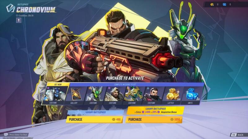 Battle Pass Chronovium Marvel Rivals