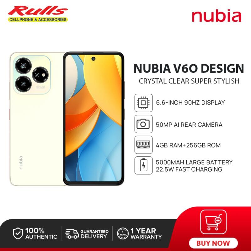 Desain Nubia V60