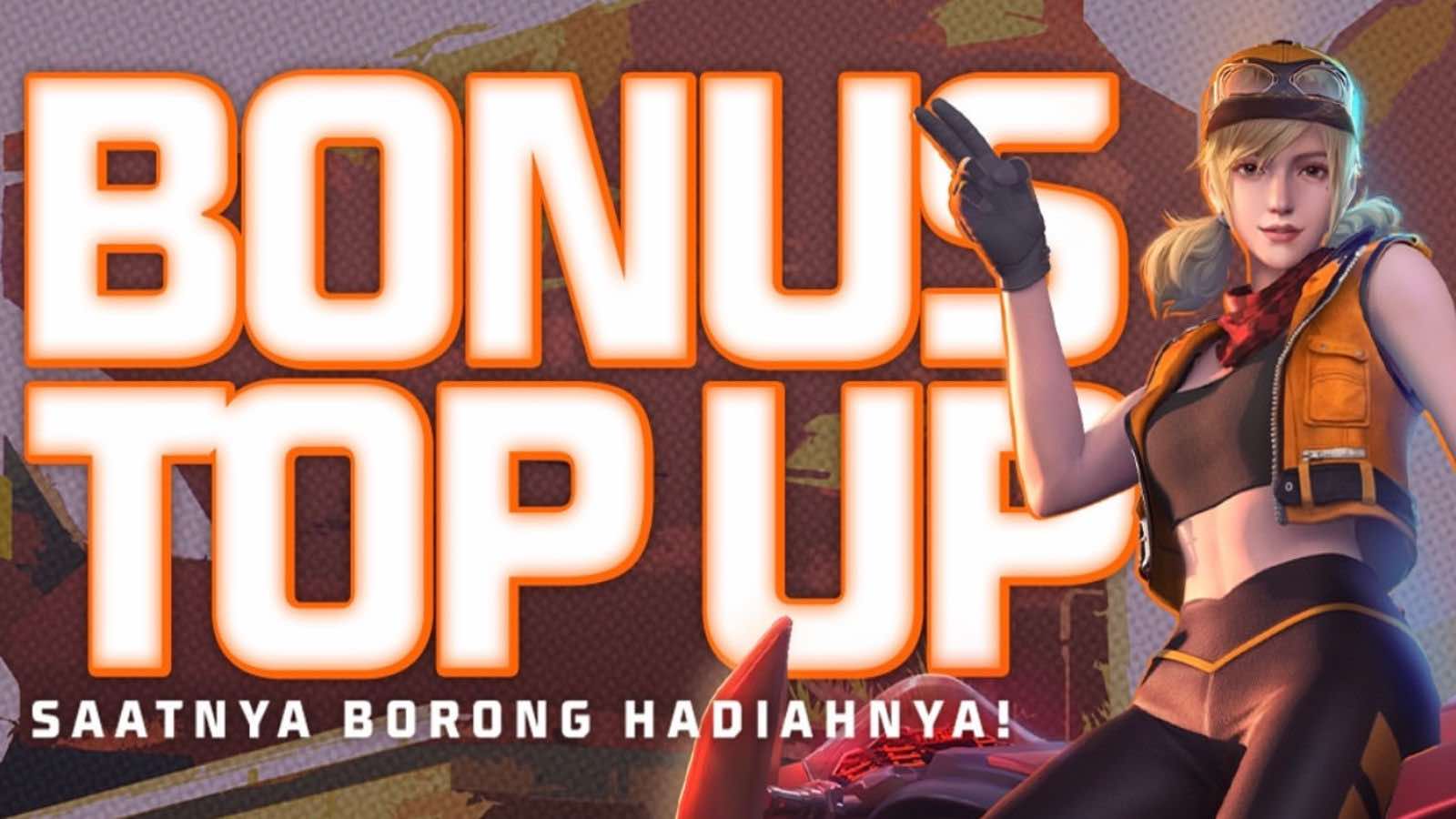Free Fire event Bonus Top-Up Mingguan akhir tahun 2024 | ONE Esports