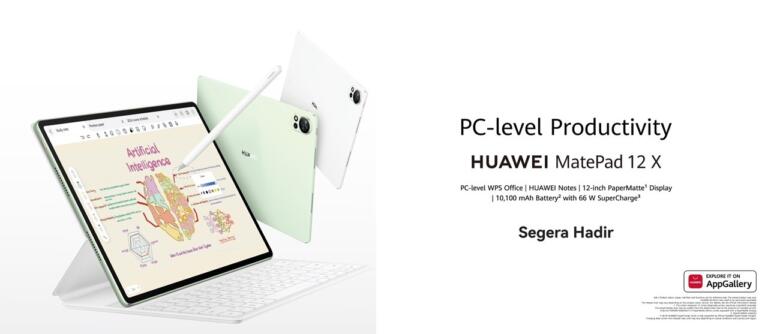 Huawei Perkenalkan Tablet Baru MatePad 12 X 12 Huawei Perkenalkan Tablet Baru MatePad 12 X