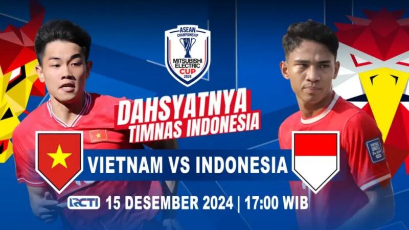 Link Live Streaming Vietnam vs Indonesia AFF 2024