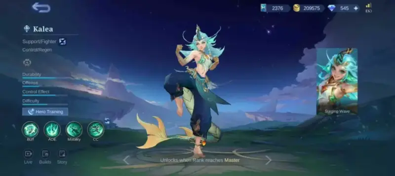 Begini Tampilan Dan Skill Dari Hero Baru Kalea Mobile Legends Dafunda